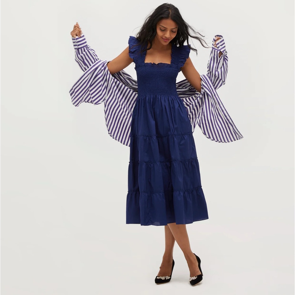 Hill House Ellie Nap Dress - Navy